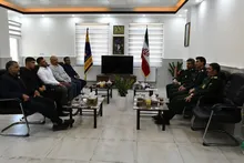 تجلیل فرمانده سپاه فتح از قهرمان کشتی در کهگیلویه و بویراحمد