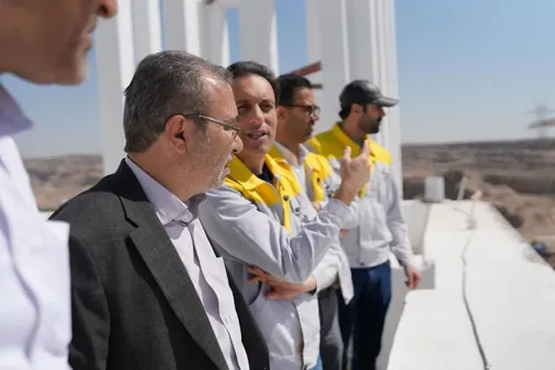بازدید معاون هماهنگ&zwnj;کننده قرارگاه خاتم&zwnj;الانبیاء (ص) از بزرگ&zwnj;ترین پروژه بازچرخانی فاضلاب شهری کشور