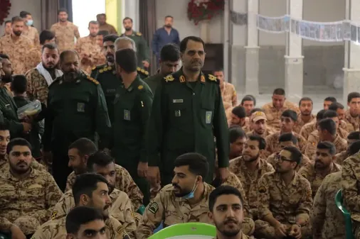 مراسم روز سرباز در سپاه ثارالله کرمان