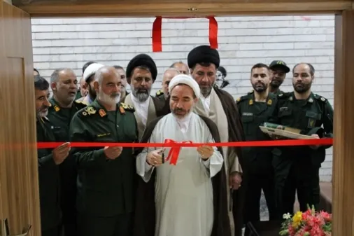 مرکز تداوم عقیدتی امام خامنه ای (مدظله العالی) قرارگاه منطقه ای کربلا نیروی زمینی سپاه افتتاح شد