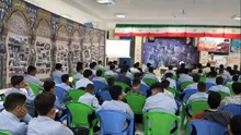 زنگ ایثار و مهر در مدارس موعود با حضور فرمانده سپاه استان
