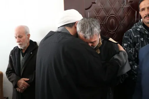 دیدار حجت الاسلام بیگدلی با خانواده شهید ناصر قاسمی