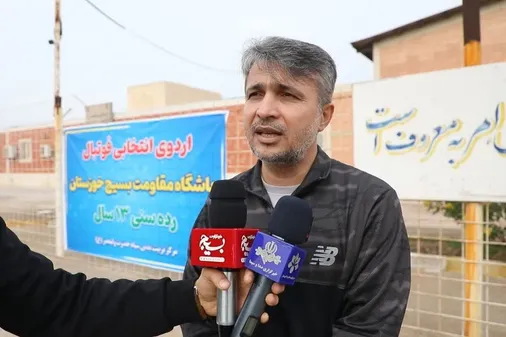 اردوی استعدادیابی فوتبال رده&zwnj;های پایه در خوزستان با تأکید بر مناطق محروم برگزار شد