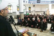 حضور حجت الاسلام والمسلمین طه توکلی در اجتماع بزرگ بانوان فاطمی کامیاران