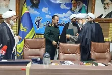 آئین تکریم و معارفه مسئول تعلیم و تربیت سپاه قدس گیلان