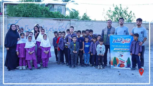 برگزاری اردوی جهادی گروه جهادی شهید جاوید مرحمتی در شهرستان کازرون