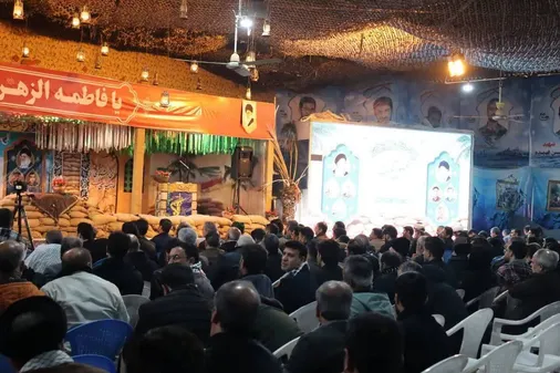 آیین افتتاحیه اردوی راهیان نور بسیج فرهنگیان