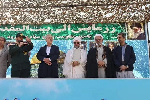 برگزاری رزمايش الی بيت المقدس۱۶ در شهرستان جوانرود