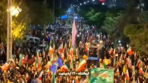 در شب شصت و سوم، مردم کرمانشاه در موجی دیگر از آفرینشِ حماسه مردمی، شکوهی دیگر خلق کردند