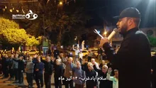 عزاداری مردم اسلام‌آبادغرب در فراق آقای شهید ایران در صد و بیست و هفتمین شب اجتماع