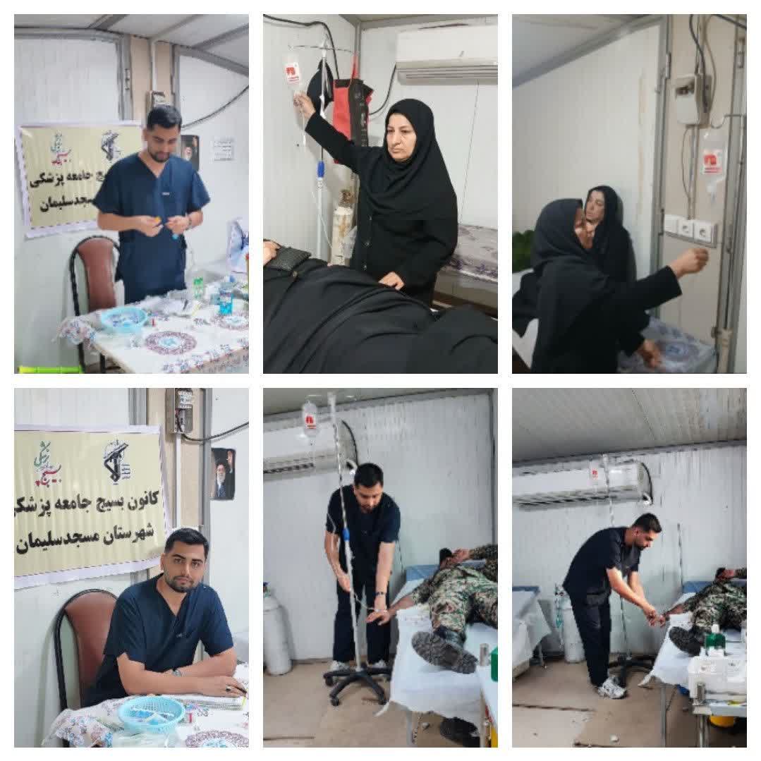 اعزام گروه های جهادی پزشکی مسجدسلیمان به مرز چذابه اعزام گروه های جهادی پزشکی مسجدسلیمان به مرز چذابه