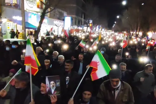 اینجا شهرکرد بام ایران است که نوای حیدر حیدر طنین انداز شده