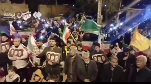 مردم شهر سطر شهرستان سنقروکلیایی خونخواه رهبر شهیدشان هستند