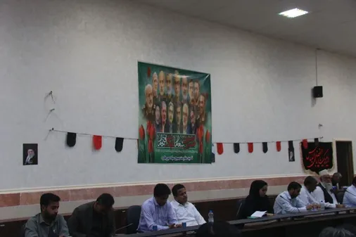 مراسم گرامیداشت شهدای اقتدار جنگ ۱۲ روزه در میرجاوه برگزار شد