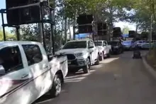 آماده‌سازی کاروان اهالی بهشت اصفهان برای پشتیبانی از صوت مراسمات وداع و تشییع