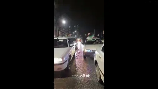نمایش اقتدار مرزنشینان غیور پاوه با رژه خودرویی