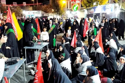 برگزاری رزمایش و آموزش سلاح در میدان توحید