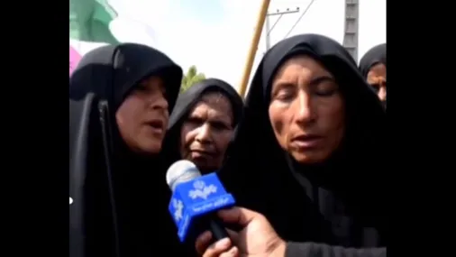 سخنان همسر شهید و مادر شهید سرافراز پاسدار یاسر محمدی سلیمانی