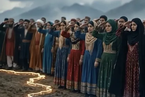 نمایش عظیم اقتدار ملی و رزمایش سراسری جان&zwnj;فدا برای ایران امام رضایی