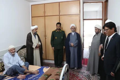 دیدار با خانواده شهید رمضان مرادی