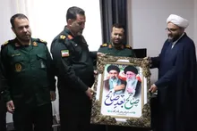 دیدار فرمانده سپاه هرمزگان و مسئول دفتر نمایندگی ولی فقیه در امام سجاد(ع) با فرمانده انتظامی استان هرمزگان