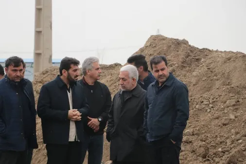 بازدید اضطراری معاون وزیر نیرو از پروژه راهبردی انتقال آب زیاران به بیلقان