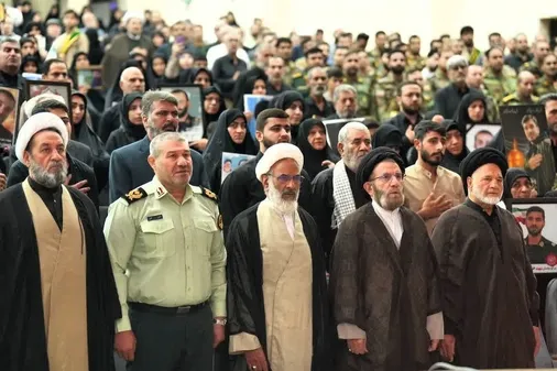 آیین گرامیداشت اربعین ۸۶ شهید والامقام لرستانی در جنگ ۱۲ روزه