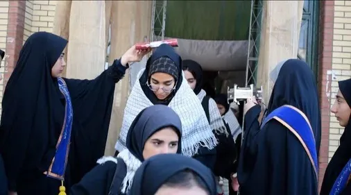 اعزام 350 دختر دانش آموز یاسوجی به اردوی راهیان نور