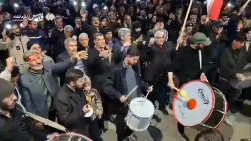 طبل آمادگی رزم مردم سنقروکلیایی در شب ۴۲ نواخته شد