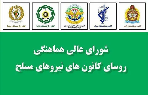 بیانیه شورای عالی هماهنگی روسای کانون&zwnj;های بازنشستگان سازمان&zwnj;های نیروهای مسلح در حمایت از سپاه پاسداران و محکومیت اقدام نابخردانه اتحادیه اروپا
