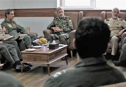 فرمانده کل ارتش از پایگاه&zwnj; هوایی شهید لشگری بازدید کرد