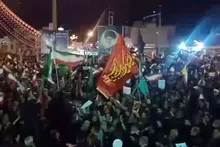 حضور با شکوه مردم شهرستان کازرون در مراسم هفتمین روز شهادت امام امت آیت الله خامنه ای(رضوان الله علیه)