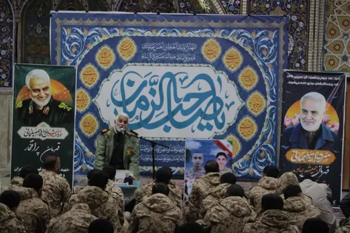 مراسم تجدید میثاق سربازان وطن با  سردار دلها