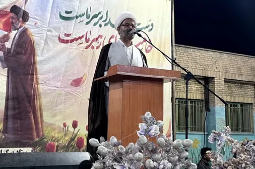 حضور مسئول دفتر نمایندگی ولی&zwnj;فقیه در سپاه استان اصفهان در یادواره شهدای بوستان زر