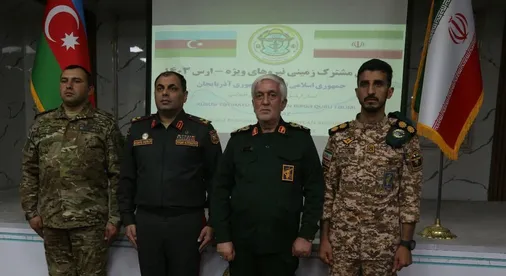 سومین روز رزمایش مشترک ارس ۱۴۰۳ مابین کارشناسان جنگ نیروهای ویژه نیروی زمینی سپاه پاسداران انقلاب اسلامی و یگان ویژه نیروی زمینی ارتش جمهوری آذربایجان کلید خورد