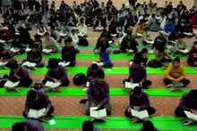 برپایی محفل انس با قرآن ۵۰۰ نوجوان روزه اولی در دارالمونین گرگان