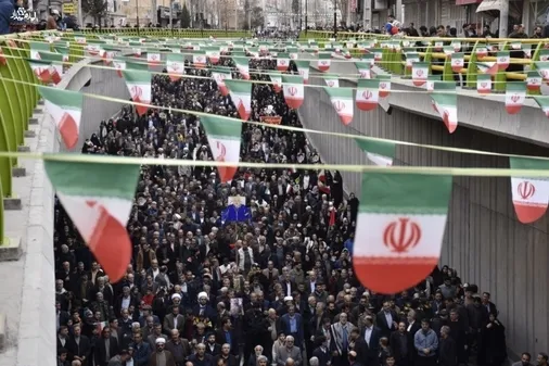 حضور پرشور مردم ایلام در راهپیمایی ۲۲ بهمن