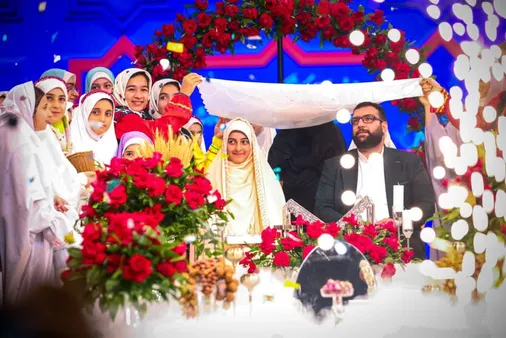 جشن ازدواج آسان هزار زوج جوان مازندرانی در سایه سار شهدا