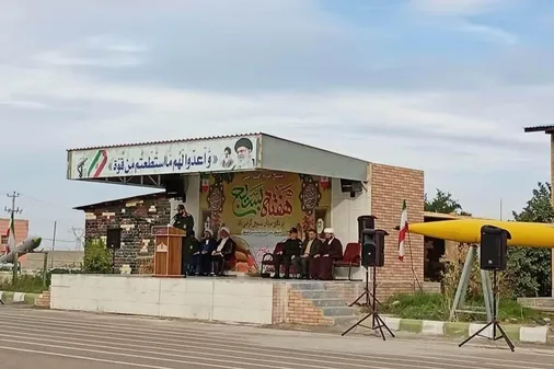 فریاد اقتدار بسیجیان هفتکل در سالروز تشکیل بسیج مستضعفین