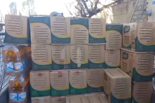 کشف احتکار روغن خوراکی، در یک واحد مسکونی در شاهین شهر