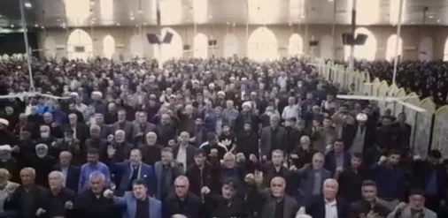 حضور با شکوه مردم شهرستان ایذه در مصلای امام خمینی(ره)&nbsp;