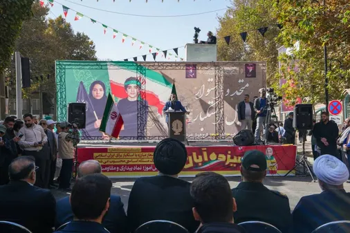 شکوه حضور البرزی&zwnj;ها در راهپیمایی 13 آبان