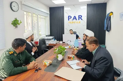 بازدید مسئولان سپاه ناحیه چوار از کارخانه پرریس و برگزاری نشست مشترک با فرمانده پایگاه شهدای خدمت