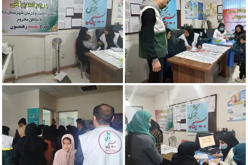 اعزام تیم پزشکی بسیج جامعه پزشکی کرمانشاه و شبکه بهداشت و درمان شهرستان دالاهو به مناطق روستایی