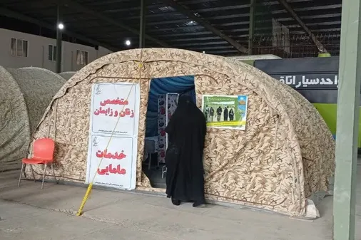 راه&zwnj;اندازی شانزدهمین بیمارستان صحرایی در زاهدان
