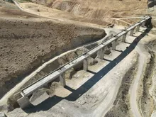 درخشش توان مهندسی ایران در زاگرس؛ تکمیل شش پل خاص پروژه راه‌آهن دورود – خرم‌آباد توسط موسسه راه‌سازه