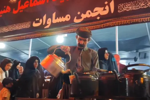 مهمان&zwnj;نوازی اهل&zwnj;سنت از زائران اربعین در مرز باشماق