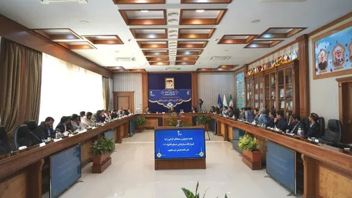 نشست مدیران سازمان قضایی نیروهای مسلح با  فرمانده قرارگاه سازندگی خاتم&zwnj;الانبیاء(ص)