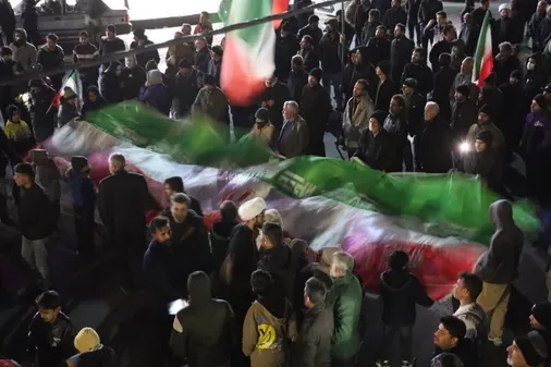 سومین اجتماع بزرگ  شهادت سید قائد و رهبر کبیر مسلمانان جهــان حضرت آیت الله سید علی حسینی خامنه ای با حضور و مردم انقلابی و شهید پرور در ماهدشت
