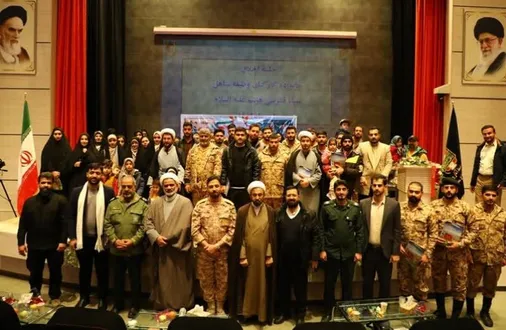 تجلیل از سربازان متأهل وظیفه سپاه قمربنی هاشم(ع)